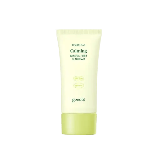 Heartleaf Calming Mineral Filter Sun Cream [SPF50+/PA++++], 50ml - Image 1
