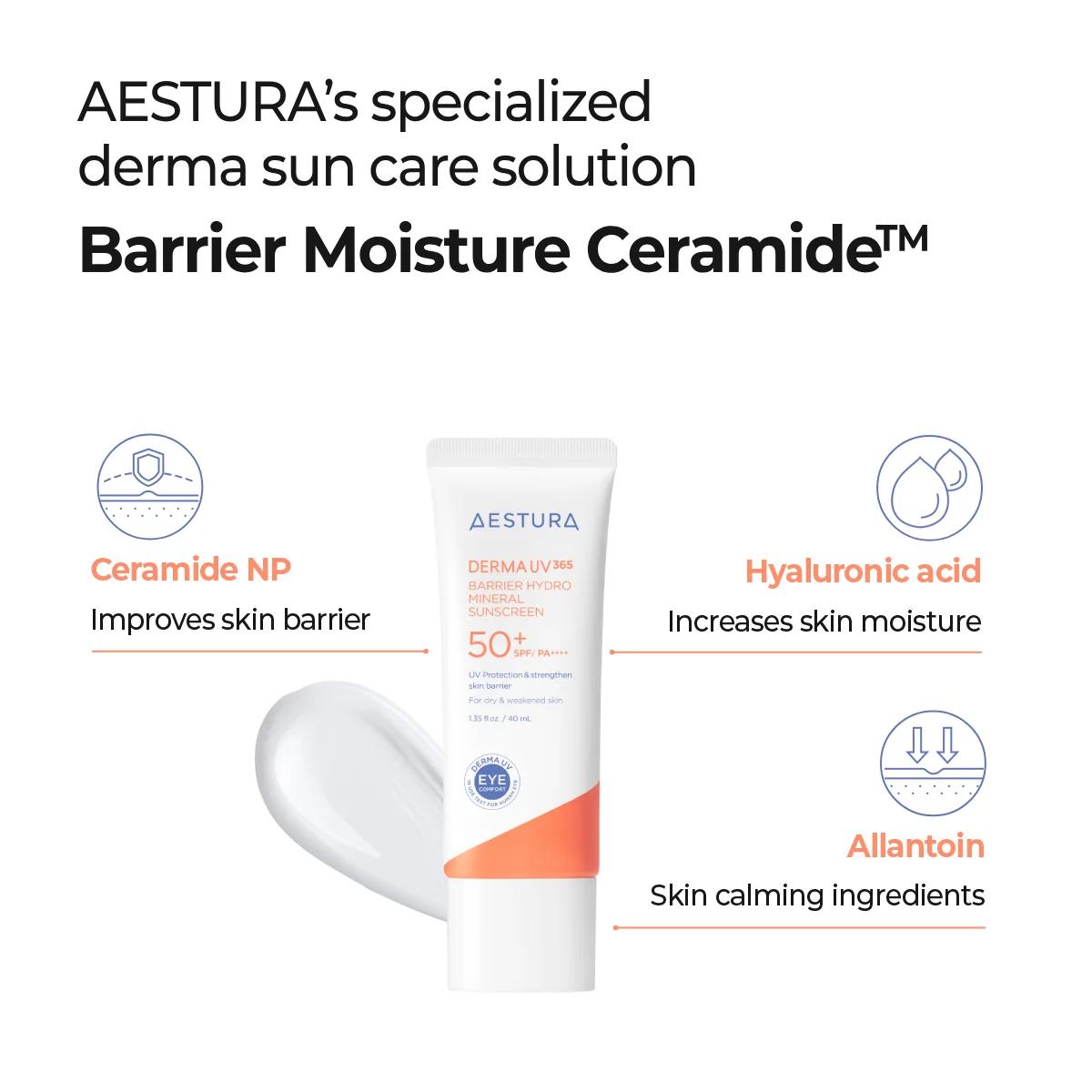 Derma UV365 Barrier Hydro Mineral Sunscreen [SPF50+/PA++++], 40ml - Image 5