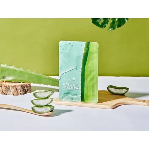 Cure Aloe Slice Jelly Mask, 10ea, 1pack - Image 3