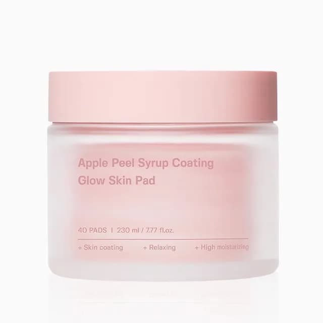 Apple Peel Syrup Coating Glow Skin Pad, 40ea, 1pack - Image 1