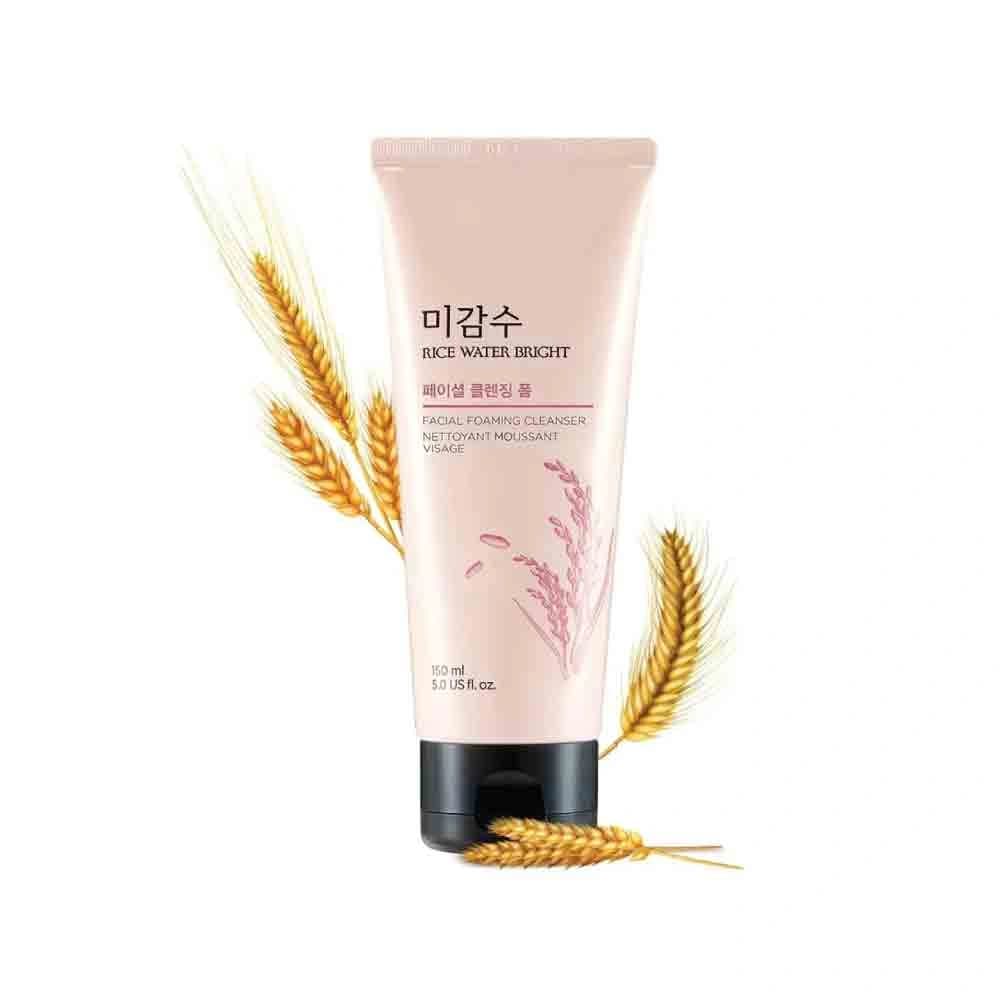 Rice Water Bright Facial Foaming Cleanser, 150ml - Image 3