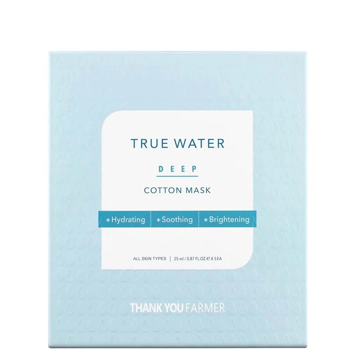 True Water Deep Cotton Mask, 5ea - Image 1