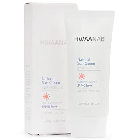 Natural Sun Cream [SPF40/PA++], 60ml - Image 1