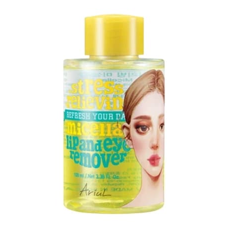 Stress Relieving Micellar Lip & Eye Remover, 100ml - Image 1