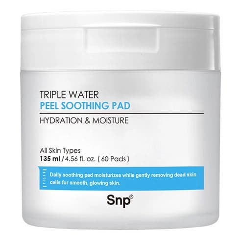 Lab Plus Triple Water Peel Soothing Pad, 60eax3, 1pack - Image 1