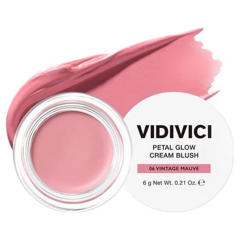 Petal Glow Cream Blush, 06 Vintage Mauve, 1pack - Image 1