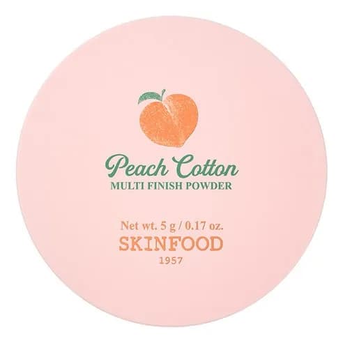 Peach Cotton Multi Finish Powder, 5g, White - Image 1