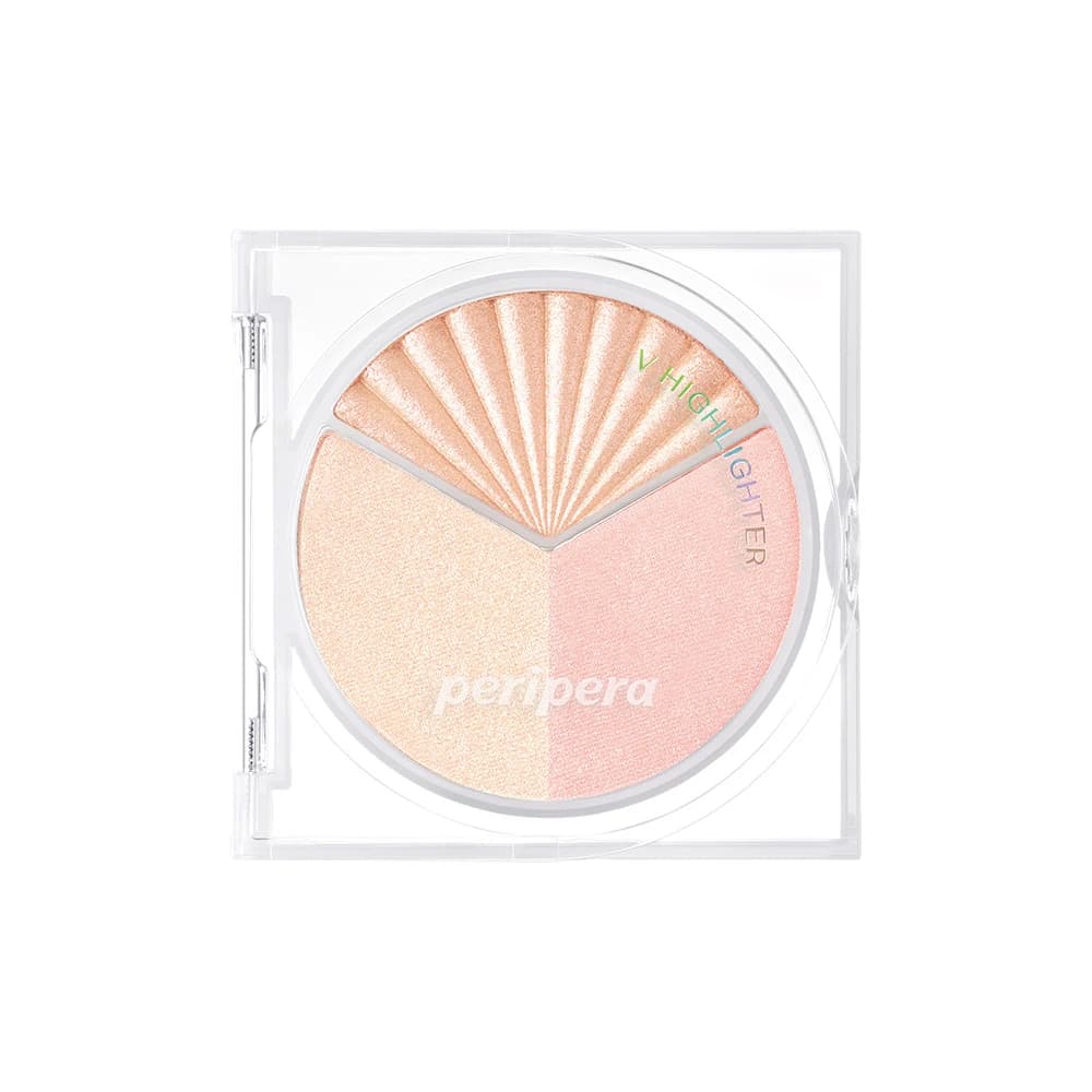 V Highlighter, 01 Shining On, 1pack, 2.2g+6g - Image 1