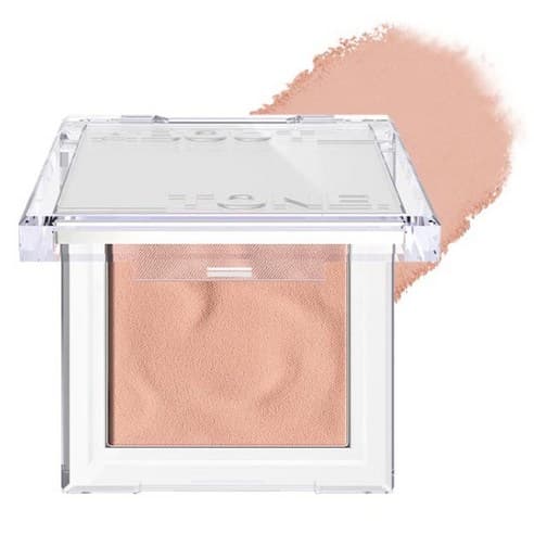 Fluffy Wear Blusher, 01 Veil Peach, 1pack, 4.3g - Image 1