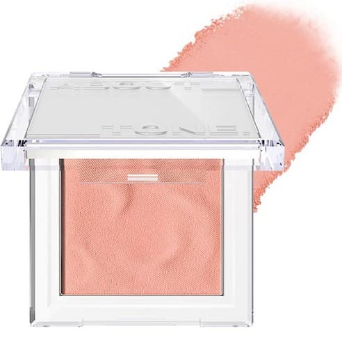 Fluffy Wear Blusher, 05 Daily Coral, 1pack, 4.3g - Image 1