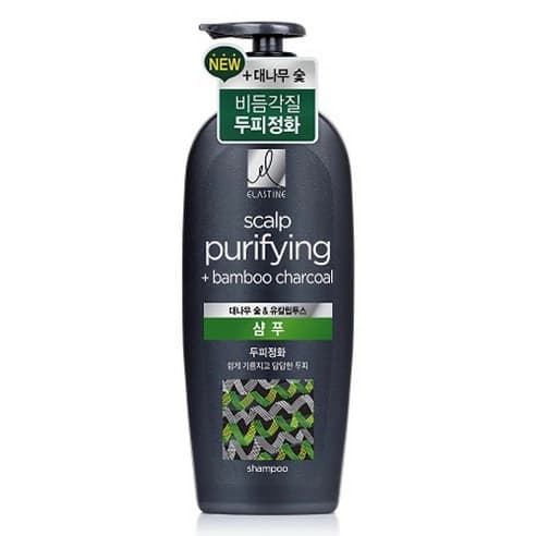 Bamboo Charcoal Scalp Purifying Shampoo, 680ml, 1pack - Image 1