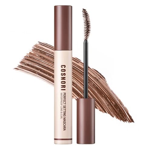 Perfect Setting Waterproof Mascara Long & Curl, 7ml, 02 Cozy Brown, 1pack - Image 1