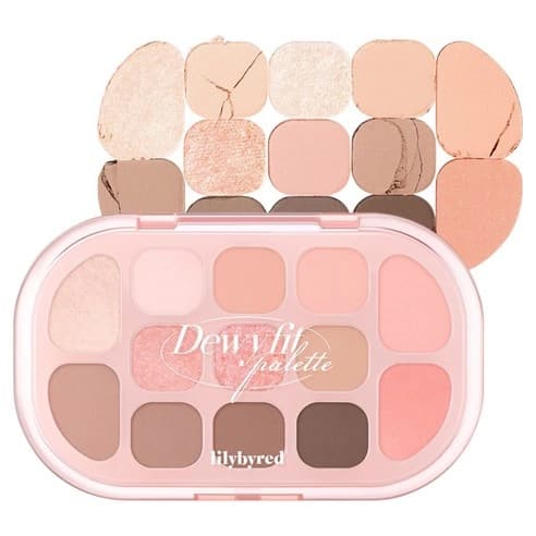 Dewy Fit Palette, 13.1g, 01 Peach Cream, 1pack - Image 1