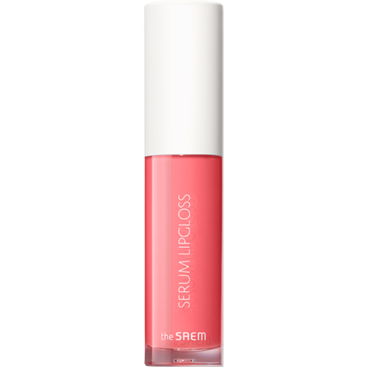 Saemmul Serum Lip Gloss, 4.5g, CR01 Elegant Coral, 1pack - Image 1