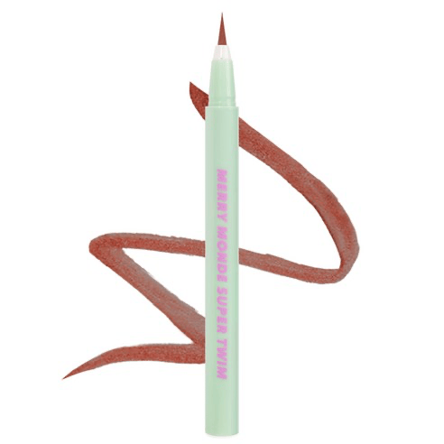 Super Trim Pen Eyeliner, 0.5g, 08 #Rosy Teardrop, 1pack - Image 1