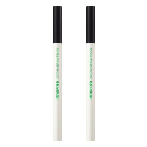 Auto Eyebrow Pencil, 02 Black, 0.3g, 2ea, 1pack - Image 1