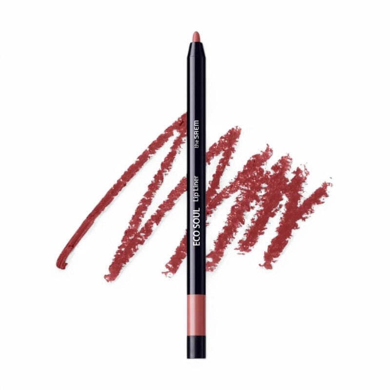Eco Soul Lip Liner, 0.2g, PK01 Rose Garden, 1pack - Image 1