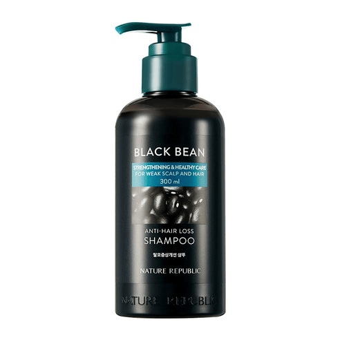 Black Bean Anti Hair Loss Shampoo, 300ml - Image 1