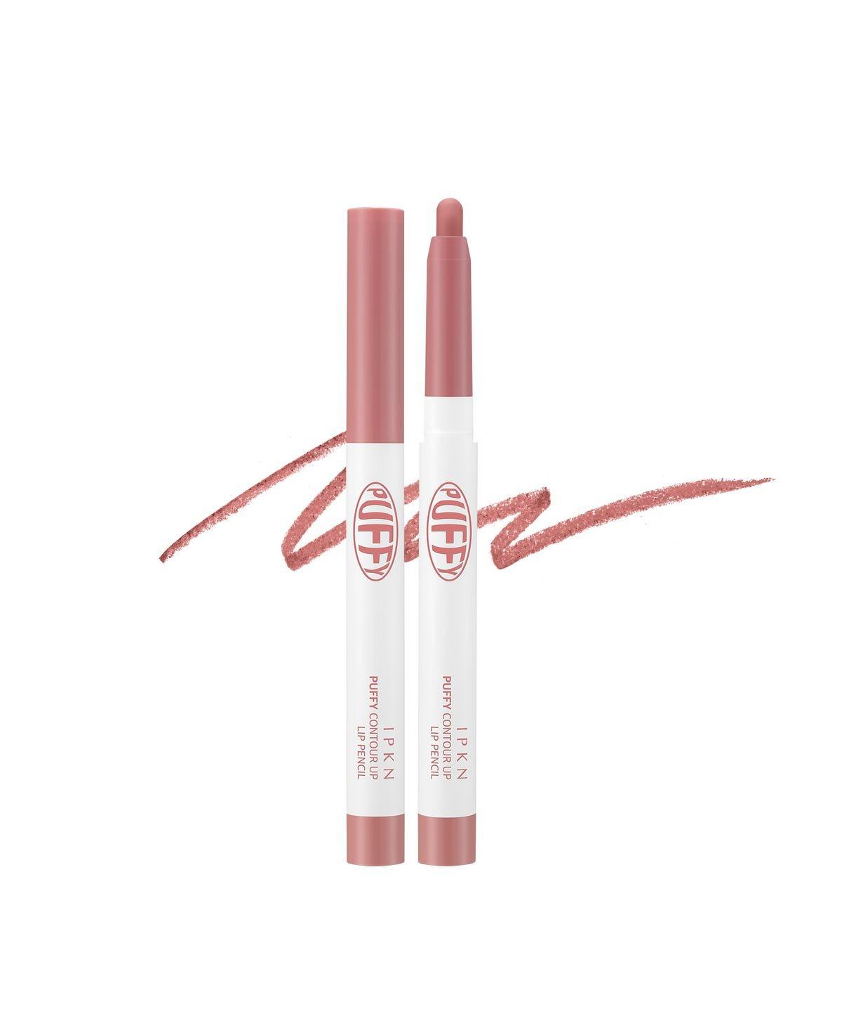 Puff Contour Lip Pencil, 0.8g, 02 Roseberry Chip, 1pack - Image 1