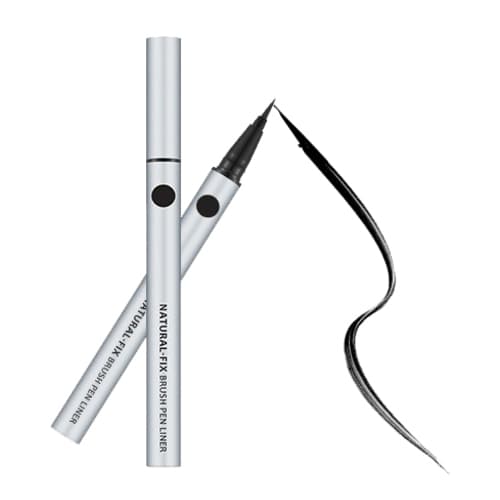 Natural Fix Brush Pen Liner, 0.6g, Brown, 1pack - Image 1
