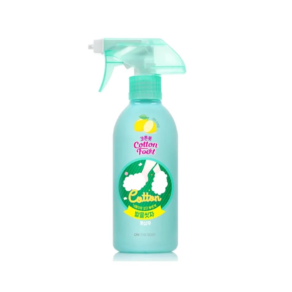 Cotton Foot Shampoo [Lemon], 510ml, 1pack - Image 1