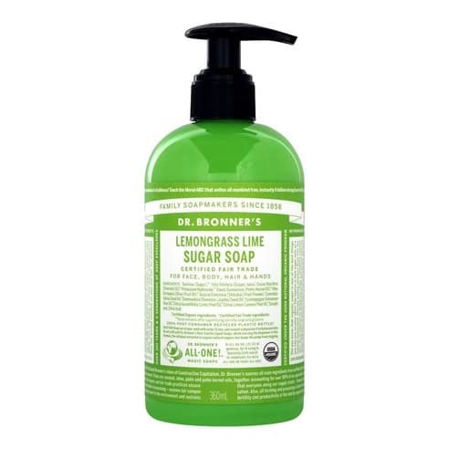 Sugar Soap [Lemongrass Lime], 360ml, 1pack - Image 1