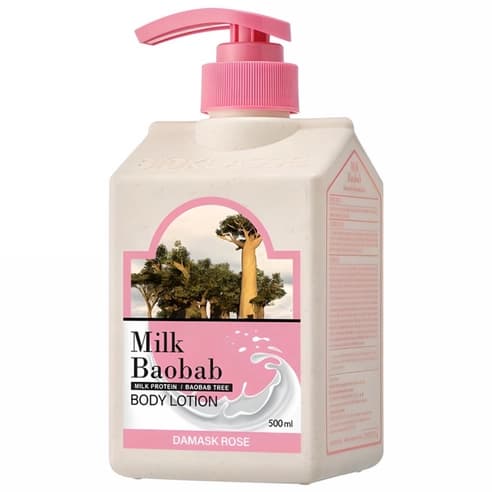 Original Body Lotion [Damask Rose], 500ml, 1pack - Image 1