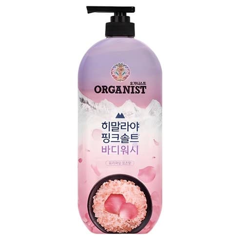Himalayan Pink Salt Body Wash [Purifying Rose], 900g, 1pack - Image 1