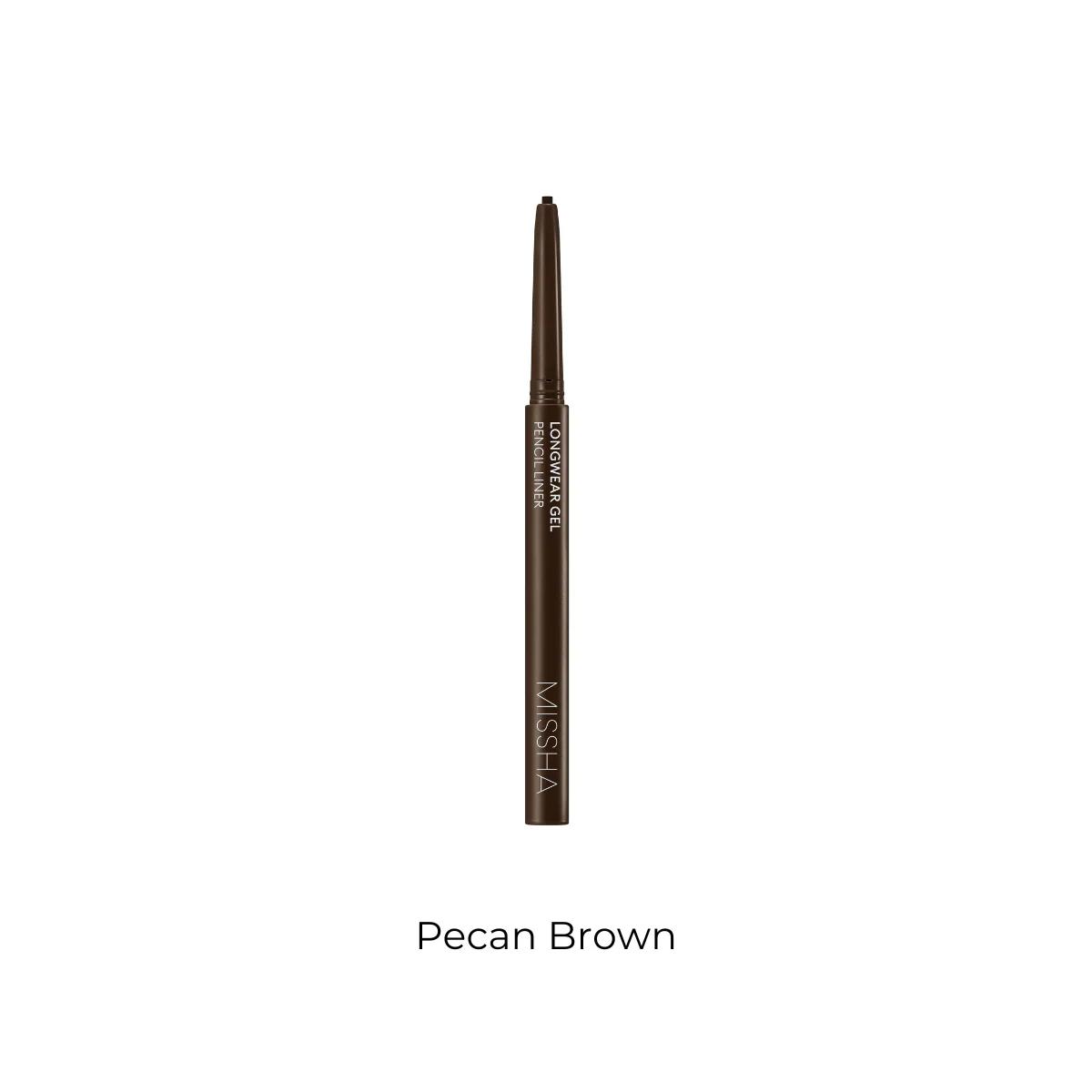Long Wear Gel Pencil Liner, 0.14g, Pecan Brown, 1pack - Image 1