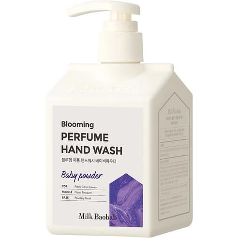 Blooming Perfume Hand Wash [Baby Powder], 250ml, 1pack - Image 1