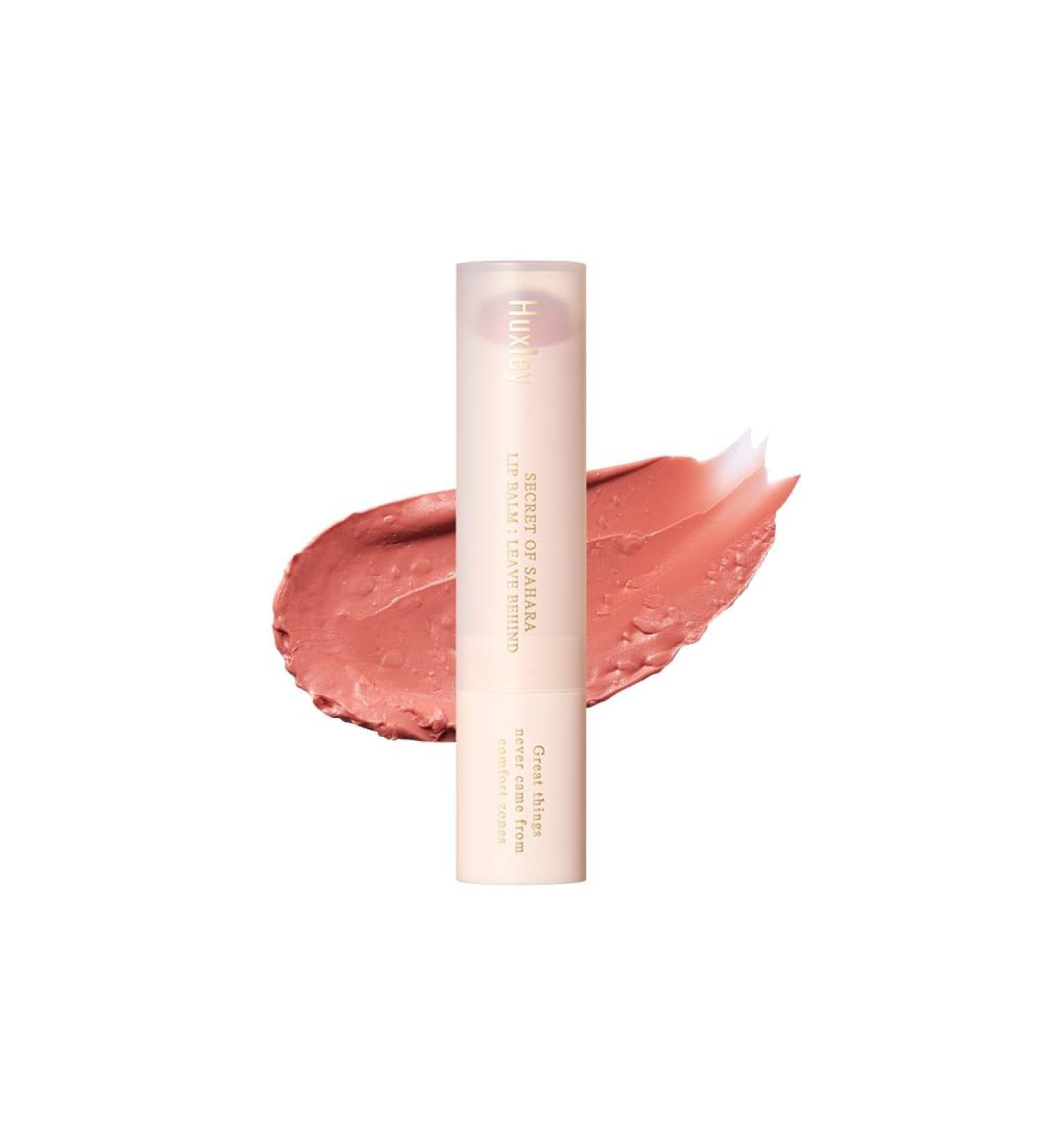 Secret of Sahara Lip Balm Leave Behind [02 Tangerine Peel], 3g, 1pack - Image 1