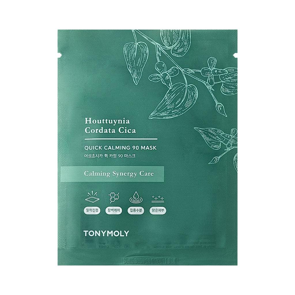 Houttuynia Cica Quick Calming 90 Mask, 5ea, 1pack - Image 1
