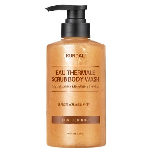Eau Thermal Spa Scrub Body Wash [Leather Iris], 500ml, 1pack - Image 1