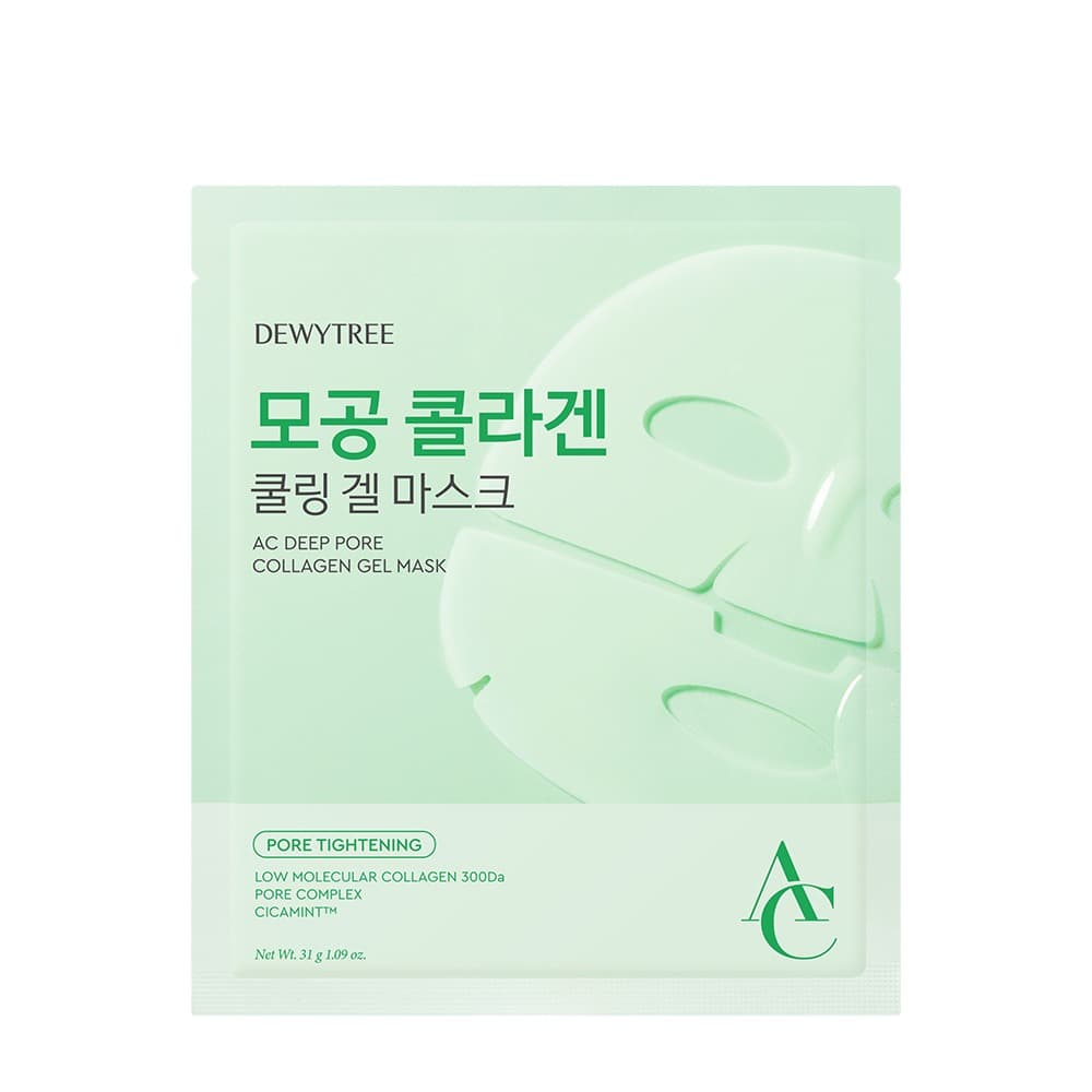 AC Deep Pore Collagen Gel Mask, 4ea, 1pack - Image 1