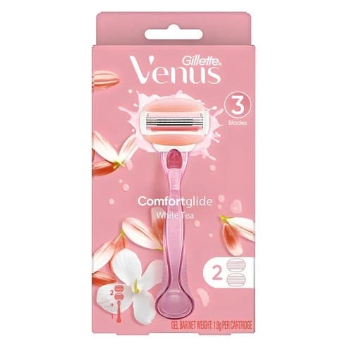 Venus ComfortGlide White Tea Women's Razor, 1ea, 1pack - Image 1