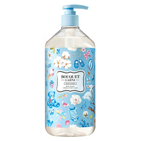 Body Wash [Baby Powder], 1,000ml, 1pack - Image 1