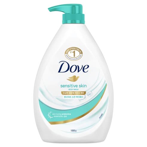 Sensitive Skin Body Wash, 1,000ml, 1pack - Image 1