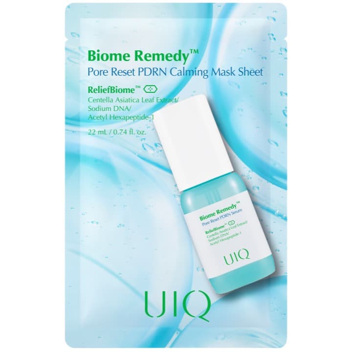 Biome Remedy Pore Reset PDRN Calming Mask Sheet, 5ea, 1pack - Image 1