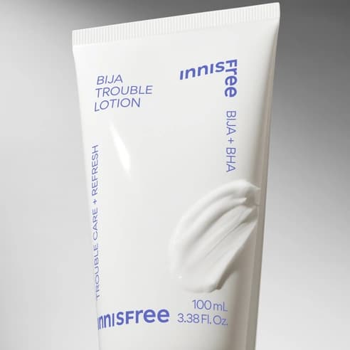 Innisfree Bija Trouble Toner + Lotion Set, 170ml+25ml+100m+25ml - Image 2