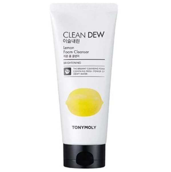Clean Dew Foam Cleanser [Lemon], 180ml, 1pack - Image 1