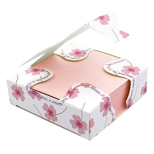 Pink Oil Paper From Nature Remove Oil Sebum Sensitive Skin, 1,000ea, 1pack - Image 1