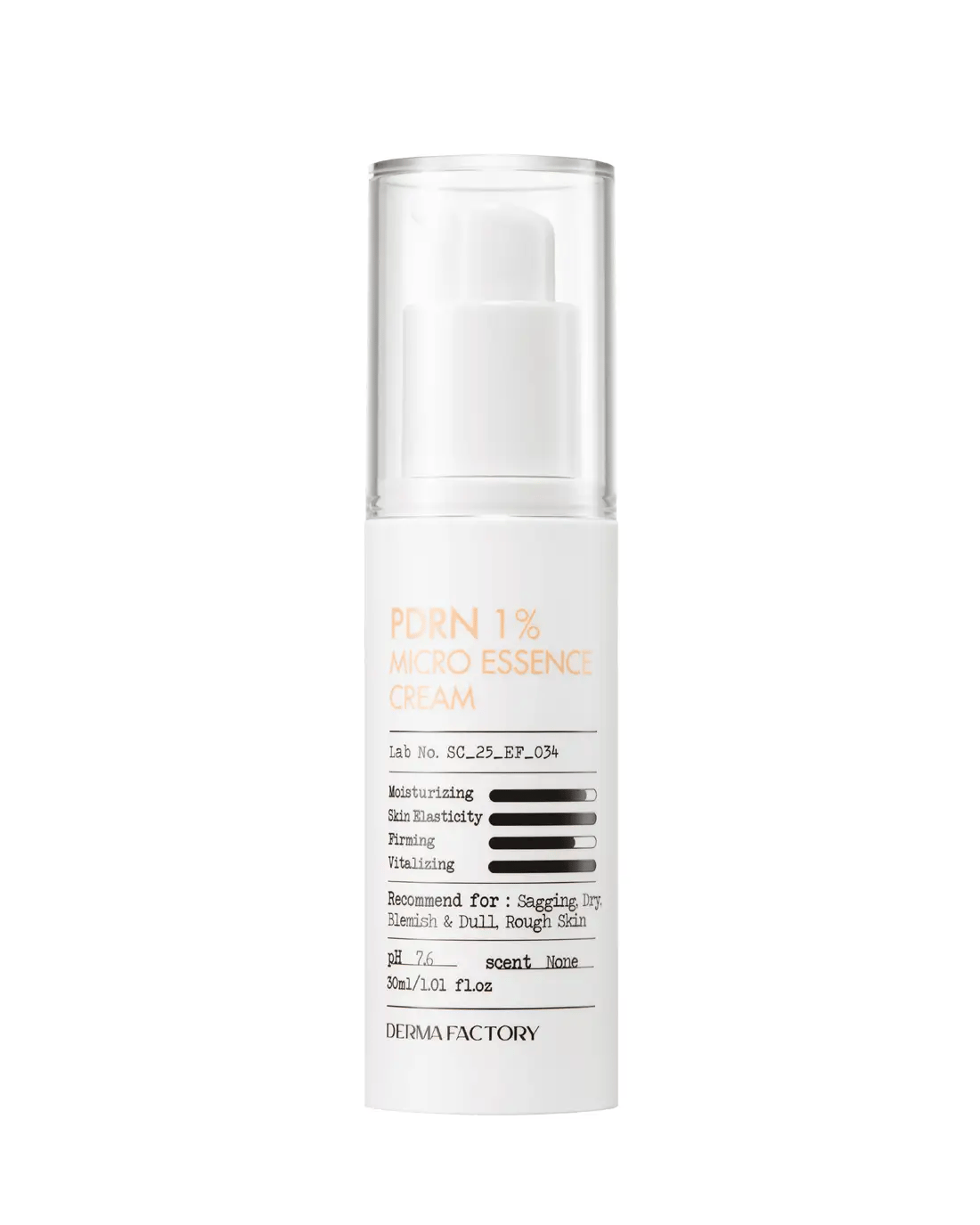 PDRN 1% Micro Essence Cream, 30ml - Image 1