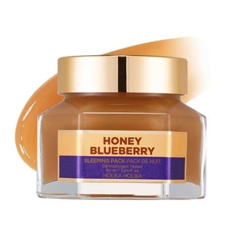 Honey Skin Sleeping Pack [Blueberry Honey], 90ml, 1pack - Image 1