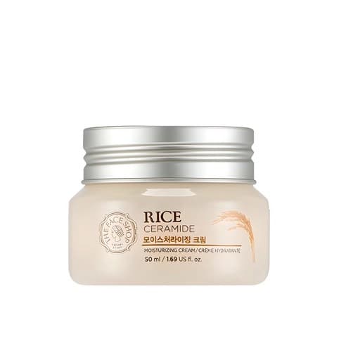 The Face Shop Rice & Ceramide Moisturizing Cream, 50ml, 1pack - Image 1