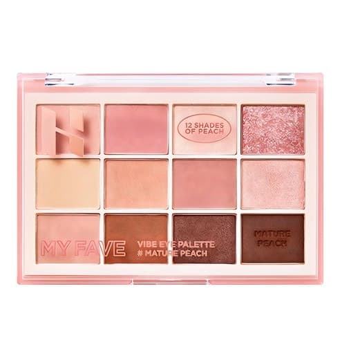 My Fave Vibe Eye Palette, 10g, Mature Peach, 1pack - Image 1