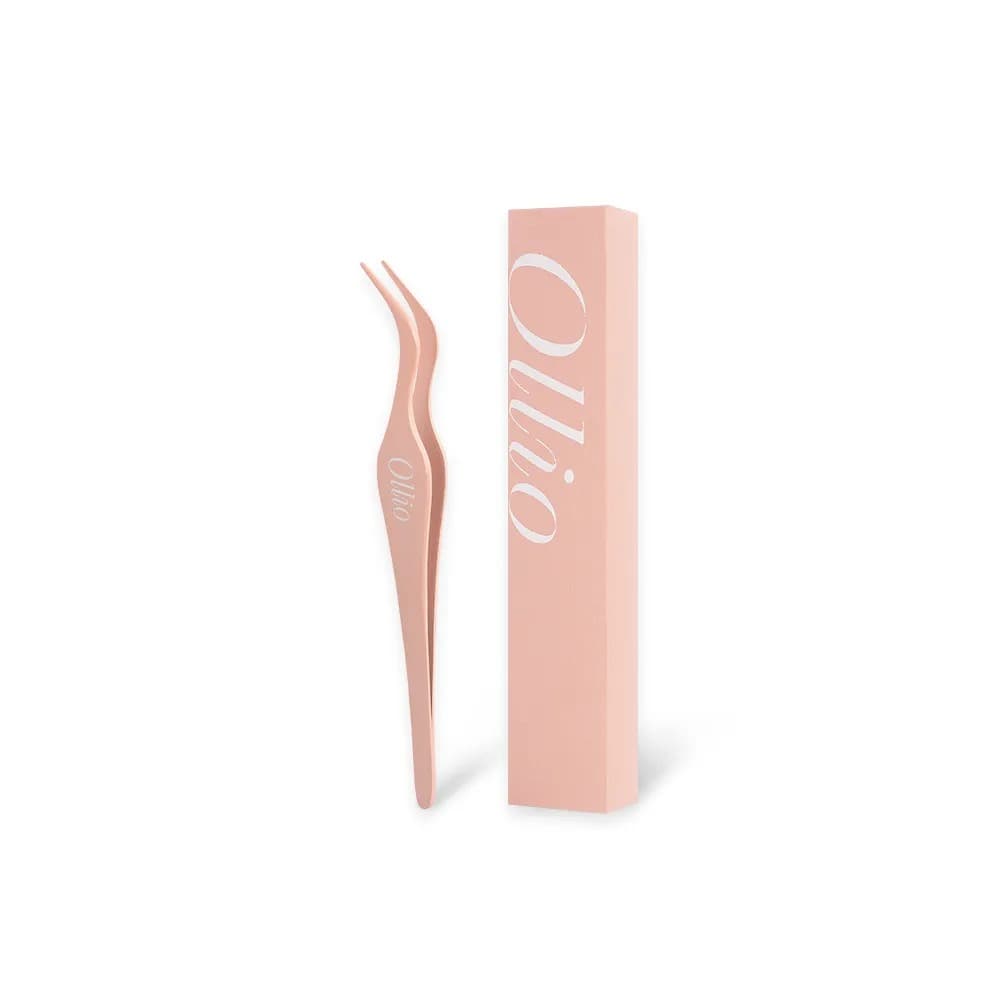 No Glue Eyelash Tweezer, 1ea, 1pack - Image 1