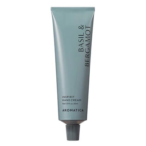 Inspirit Hand Cream [Basil & Bergamot], 30ml, 1pack - Image 1