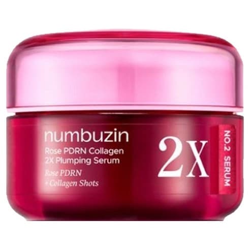 No.2 Rose PDRN Collagen 2X Plumping Serum, 30ml, 1pack - Image 1