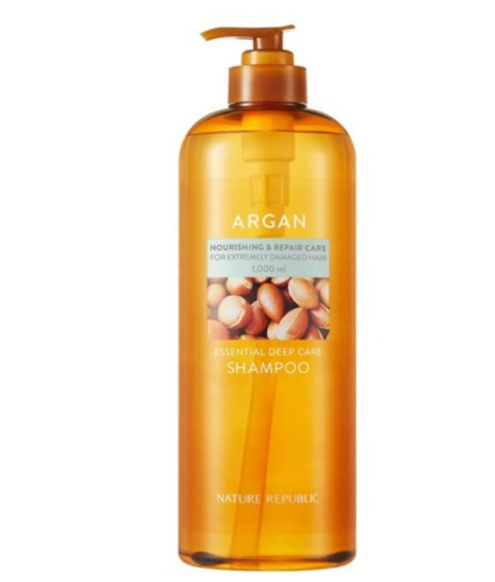 Argan Essential Deep Care Shampoo, 1000ml, 1pack - Image 1