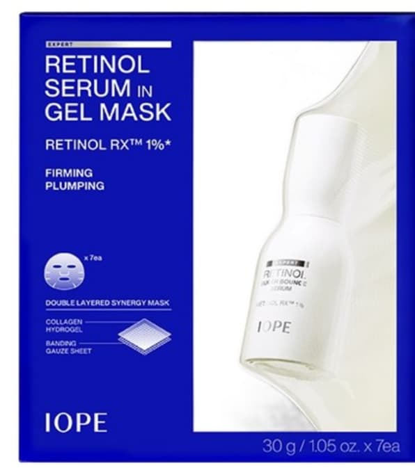 Retinol Serum in Gel Mask, 7ea, 1pack - Image 1